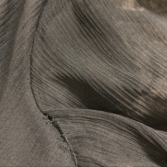 Alberto Makali front ruffles crinkle sheer dress - Picture 10 of 10